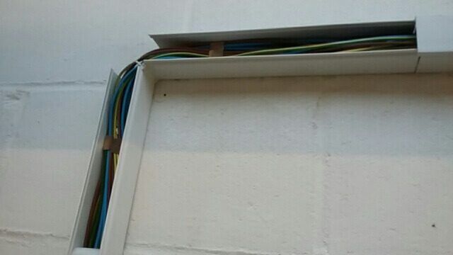 electrical ducting fitted by Hawkins electrical contractors essex