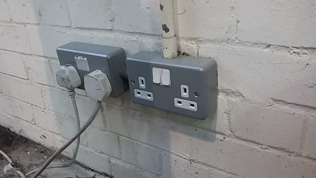 Bsildon power points installed by our contractor
