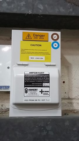 Electrical trip switch