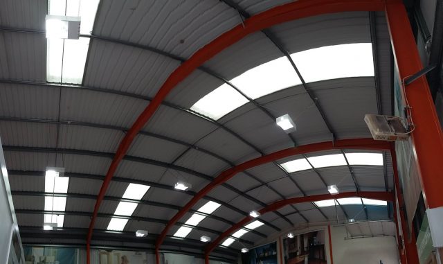 Basildon Essex electrical contractor installs LED lighting