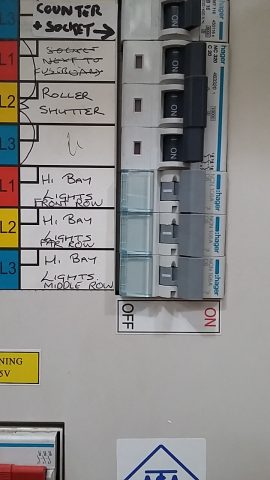 New fuse box upgrade basildon