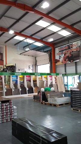 Basildon factory lighting upgrade